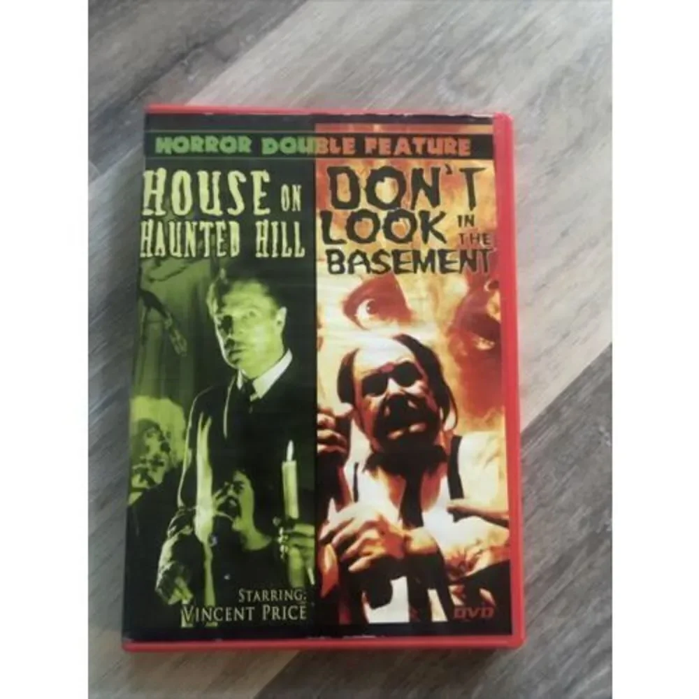 *Horror Double Feature House on Haunted Hill/ Dont Look in the Basement DVD,2006